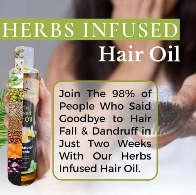 Alif Ahlam Herbs Infused Hair Oil