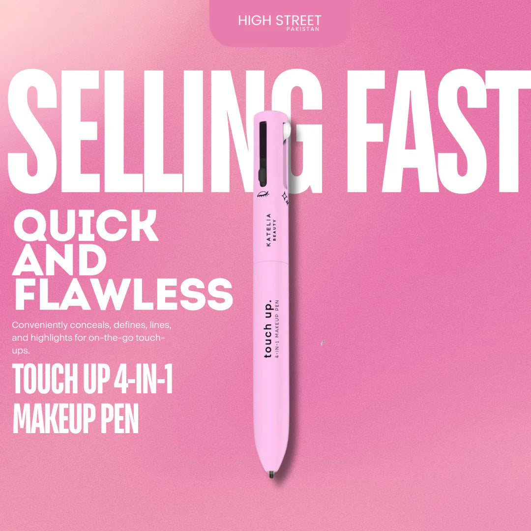 4 in 1 Makeup Pen (Eyeliner, Brow Liner, Lip Liner & Highlighter)